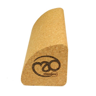 Yoga-Mad Cork Quarter Yoga Block